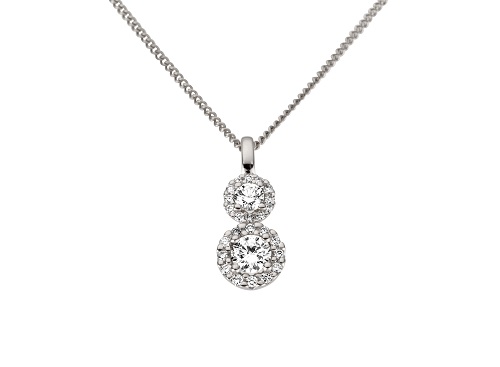 Haakonsen diamantanheng i hvitt gull 0.31 ct.