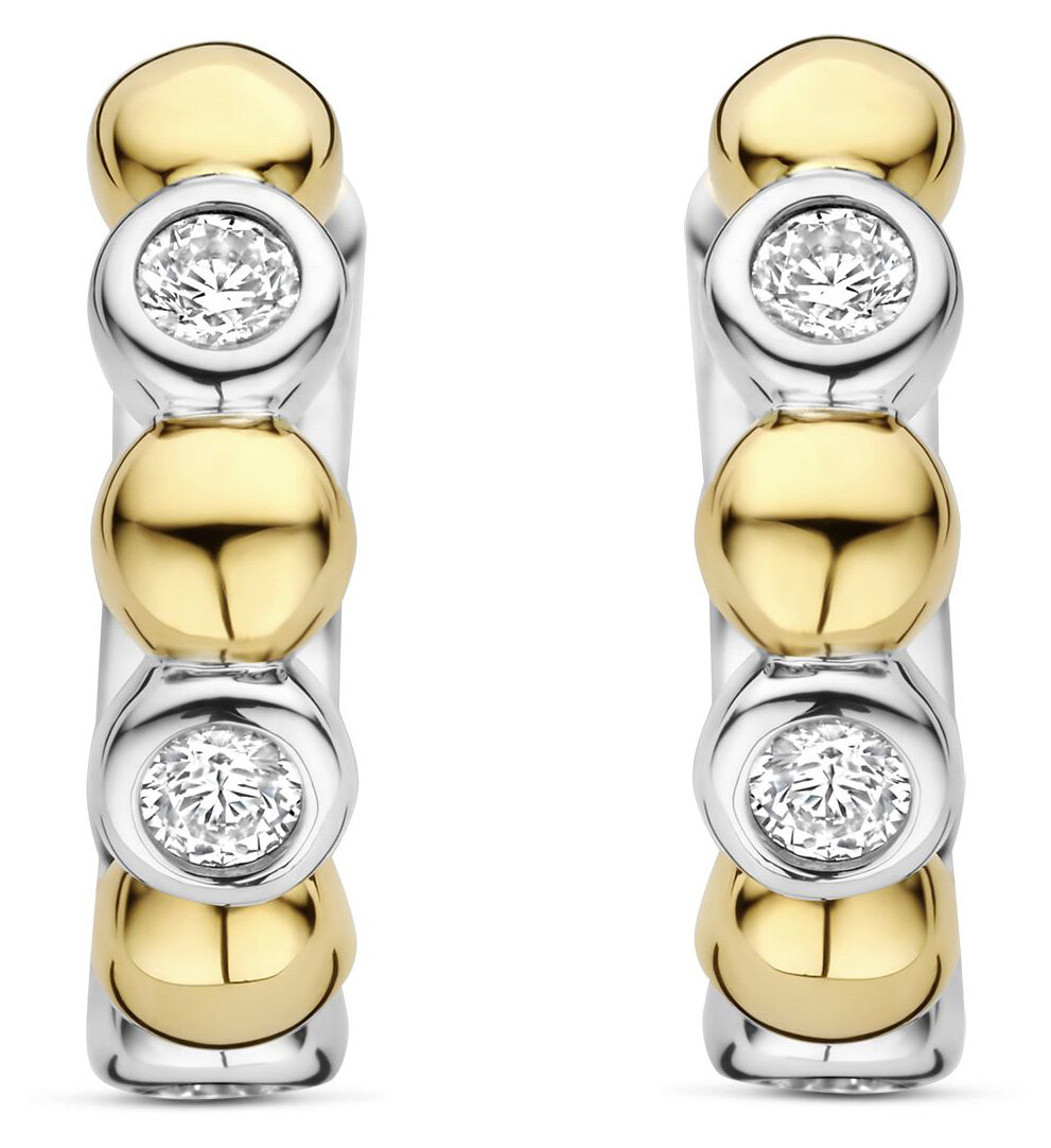 Ti Sento øreringer i sølv.