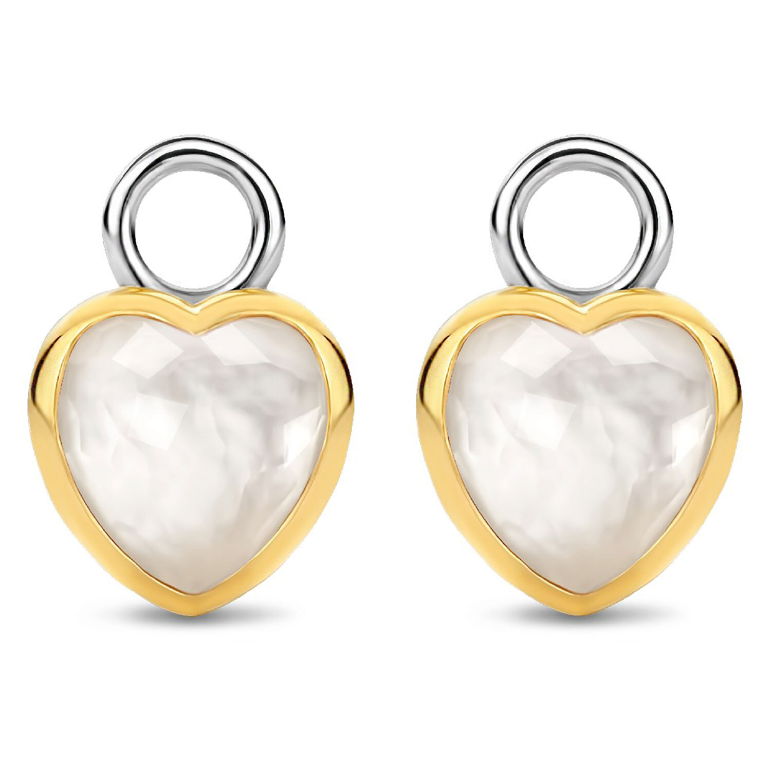 Ti Sento charms i sølv.