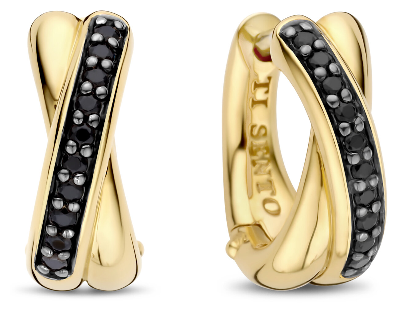 Ti Sento øreringer i sølv.